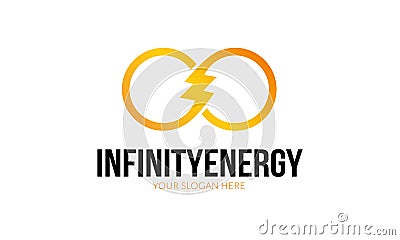 Infinity Energy Logo Stock Photo