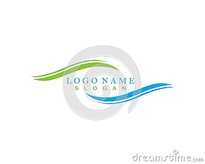 infinity energy logo and symbol icon Stock Photo