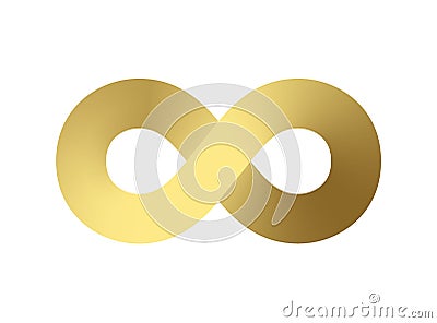 Infinity, eternity symbol. Vector Illustration