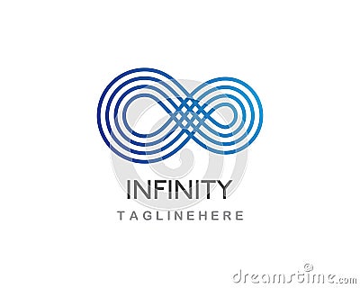 Infinity logo Vector Vector Illustration