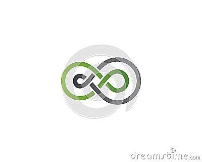 Infinity logo Vector Vector Illustration