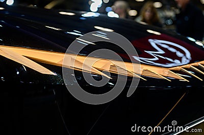 Infinity QI Concept at Canadian Autoshow 2024 Editorial Stock Photo