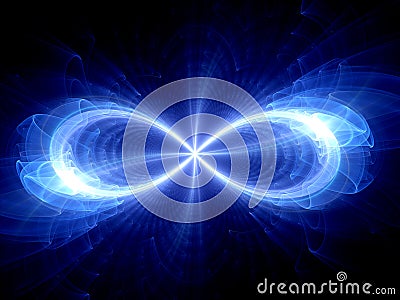 Infinity sign Stock Photo