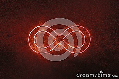 Infinity symbol, Eternal, Endless, Infinity sign Stock Photo