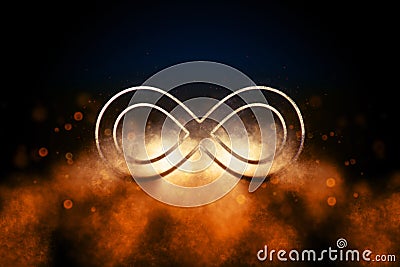 Infinity symbol, Eternal, Endless, Infinity sign Stock Photo