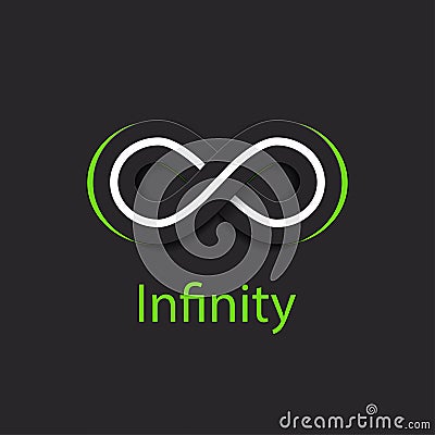 Infinity Symbol Logo. Vector Illustration Vector Illustration