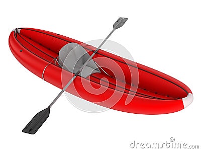 Inflatable boat Stock Photo