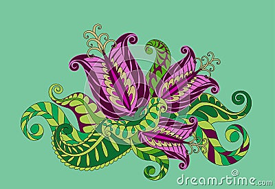 Inflorescence Vector Illustration