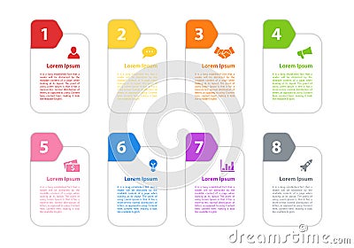 Infographic design business concept Vector Illustration