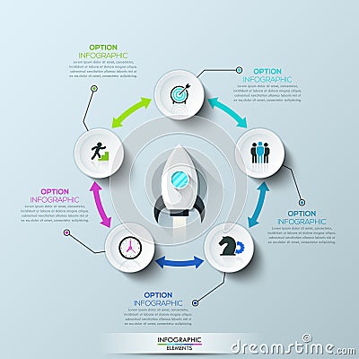 Infographic design layout Vector Illustration