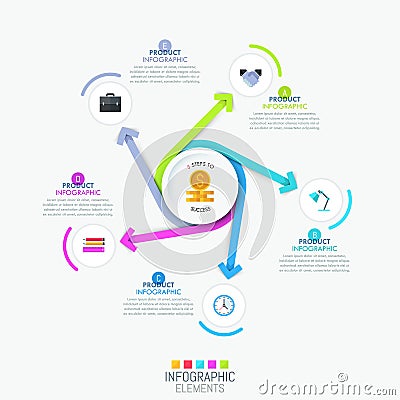 Infographic design template Vector Illustration