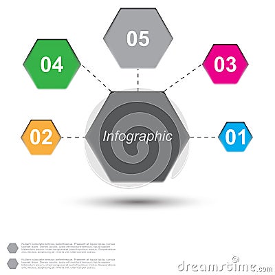 Infographic design template. Vector Illustration