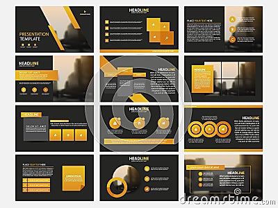 Infographic elements template flat design set for annual report brochure flyer leaflet marketing advertising Vector Illustration