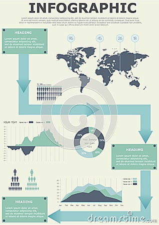 Infographic illustration Vector Illustration