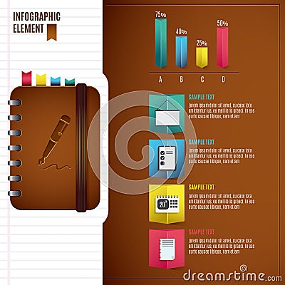 Infographic template Vector Illustration