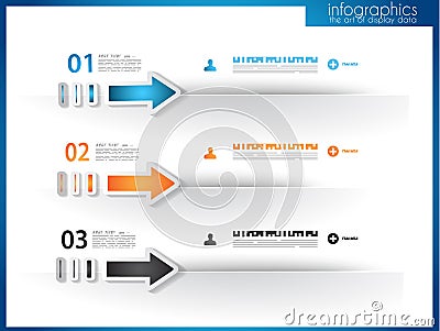 Infographic template for statistic data visualization. Stock Photo