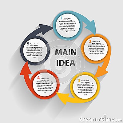 Infographic Templates for Business Vector Vector Illustration