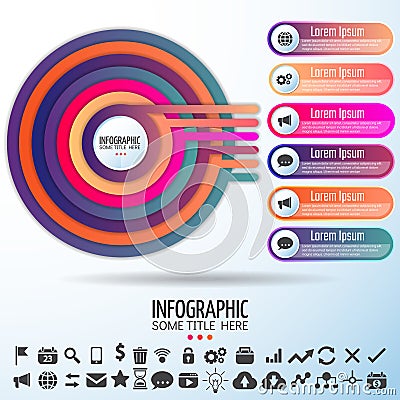 Infographics Design Template Vector Illustration