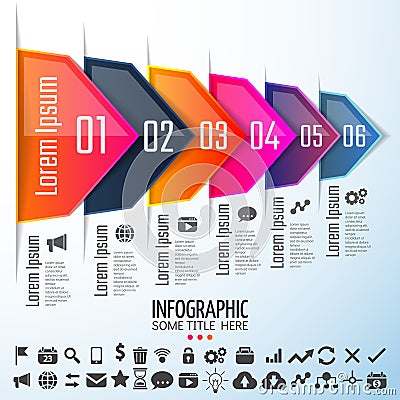 Infographics Design Template Vector Illustration