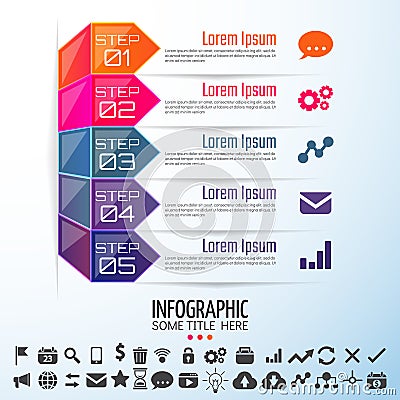 Infographics Design Template Vector Illustration