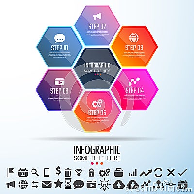 Infographics Design Template Vector Illustration