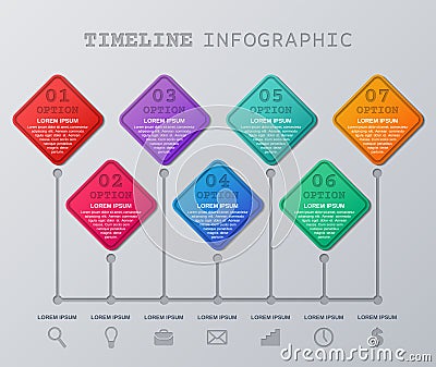 Infographics templates on gray background. Vector graphic. Vector Illustration