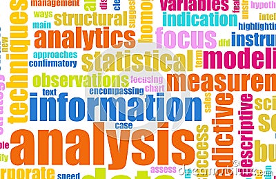 Information Analysis Stock Photo