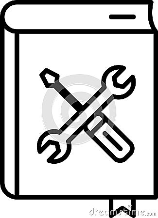 Information icon vector. Inform, guide, privacy policy, manual, rule, instruction vector illustration Vector Illustration