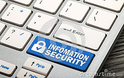 information security concept Stock Photo