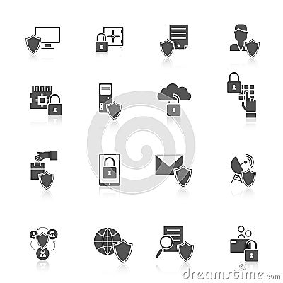 Information Security Icon Vector Illustration