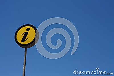 Information, sign Stock Photo