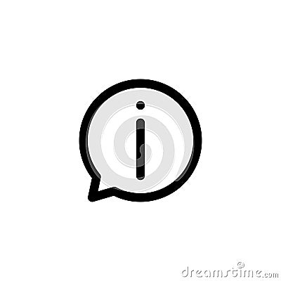 Information Support Icon Vector Illustration