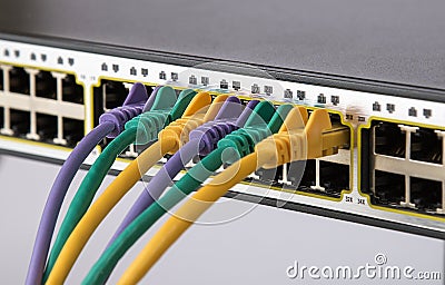 Information Technology Computer Network, Telecommunication Stock Photo