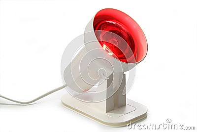 Infrared lamp Stock Photo