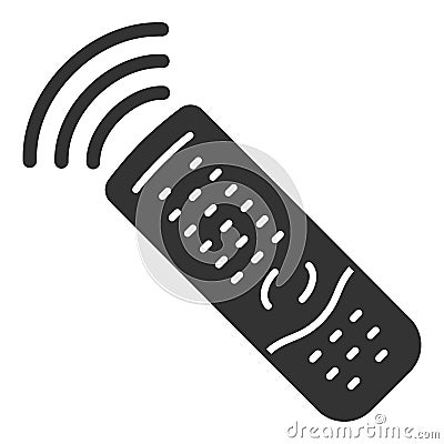 Infrared remote control for tv_1 Vector Illustration
