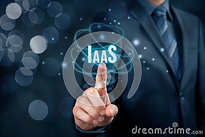 Infrastructure as a Service IaaS Stock Photo