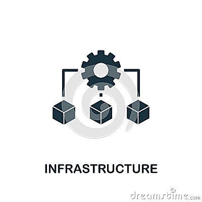 Infrastructure icon. Creative element design from community icons collection. Pixel perfect Infrastructure icon for web design, Stock Photo