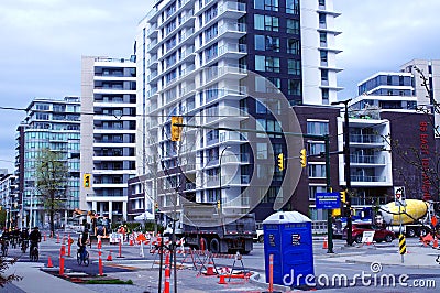 Infrastructure upgrades Editorial Stock Photo