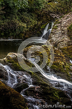 Ingleton Falls Stock Photo