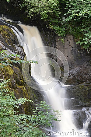 Ingleton Waterfall Stock Photo