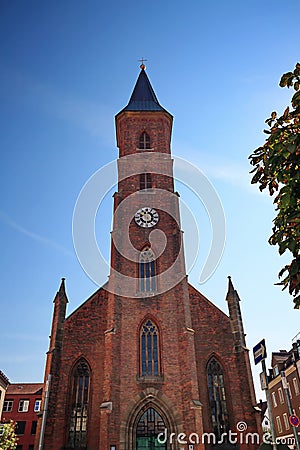 Ingolstadt is a city in Bavaria / Germany Stock Photo