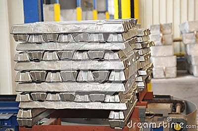 Ingots Stock Photo