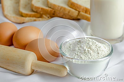 Ingredient for make bakery Stock Photo