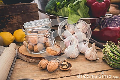 Ingredients for cooking Stock Photo