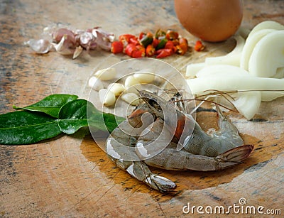 Ingredients thai food style Stock Photo