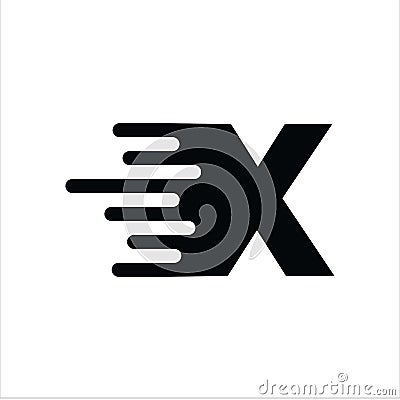 Initial Letter X Logo Design Template Vector Illustration