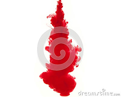 Ink of blood Stock Photo