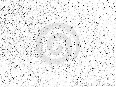 Ink blots Grunge urban background.Texture Vector. Dust overlay d Vector Illustration