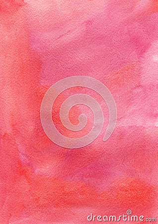 Ink brush red watercolor textured christmas paper background Stock Photo