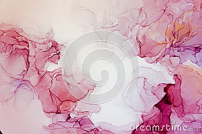 Ink, paint, abstract. Colorful abstract painting background. Highly-textured oil paint. High quality detaInk, paint, abstract. Stock Photo